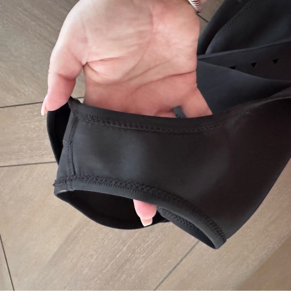 GIGI C Black Zip-Front One-Piece Swimsuit - Picture 11 of 16